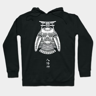 War God Hachiman Japanese Kamon Hoodie